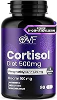 Parafarmacia OVF Cortisol Diet Phosphatidylserin 400mg + L-Theanin 100mg 90 Kapseln — Bild 1