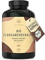 TRUE NATURE Bio Flohsamenschalen Kapseln 360 Stück — Bild 1