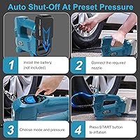 QUPERR UPUMP-MK1 Akku-Kompressor 18V Makita — Bild 8