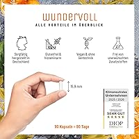 NATURTREU Wundervoll Zink 25mg + Vitamin C (90 Kapseln) — Bild 4