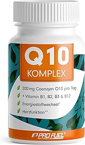 ProFuel Coenzym Q10 Komplex 200mg (120 Kapseln) Test & Bewertung