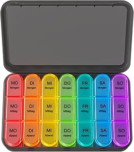 Doruimi Tablettenbox 7 Tage 3 Fächer Test & Bewertung