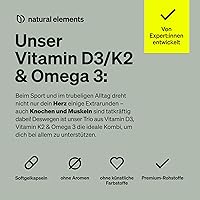 natural elements Vitamin D3 + K2 + Omega 3 — Bild 3