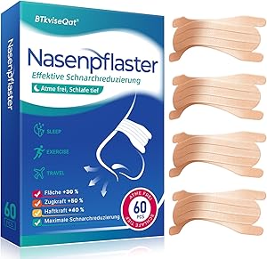 BTkviseQat Nasenpflaster 60er-Pack Test & Bewertung