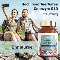 Ennaturee Coenzym Q10 500mg 120 Kapseln — Bild 4
