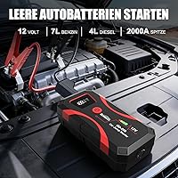 Scstartx QD-208 Starthilfe Powerbank 2000A — Bild 2