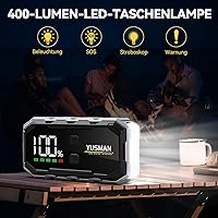 YUSMAN F01 Jump Starter 12800mAh — Bild 6