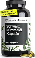 natural elements Schwarzkümmelöl 400 Kapseln — Bild 1