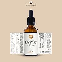 Sunday Natural Vitamin D3 K2 Tropfen 5.000 IE 36,6 ml — Bild 6