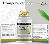 EXVital Omega 3 Algenöl 120 Kapseln — Bild 7