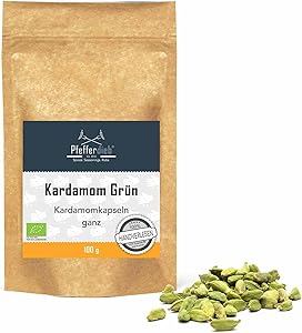 Pfefferdieb Wilder Grüner Kardamom ganz 100g Test & Bewertung