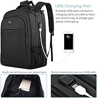 MATEIN Laptop Rucksack 17,3 Zoll — Bild 5