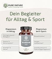 Pure Nature Magnesium Komplex 7in1 400 mg (180 Kapseln) — Bild 3