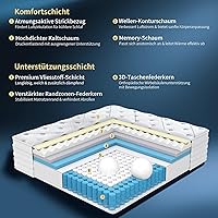 Queblox SLC-618 Matratze 140x200 cm — Bild 2