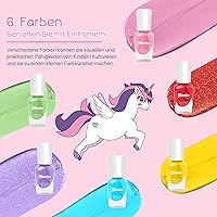 Aieenjor Kindernagellack-Set 6 Farben — Bild 3