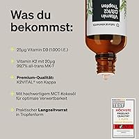 natural elements Vitamin D3 + K2 Tropfen 50ml — Bild 4