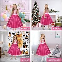 URAQT Aurora Dornröschen Kostüm Set 3-teilig — Bild 7