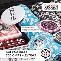 GOODS+GADGETS Profi Pokerset 300 Chips — Bild 7