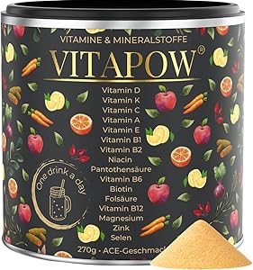 Vitapow Multivitamin Pulver 270g Test & Bewertung