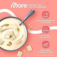 MORE NUTRITION Chunky Flavour Pistachio White Chocolate 150g — Bild 2