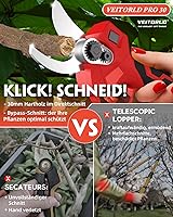 Veitorld BL-XZJ-1 Akku-Astschere 30 mm — Bild 2