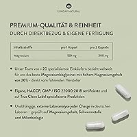 Sunday Natural Magnesium Bisglycinat 240 Kapseln — Bild 3