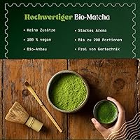 NaturaleBio Matcha Tee Pulver Bio 200g — Bild 2