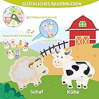 Quanquer Montessori Busy Board Bauernhof — Bild 4