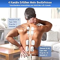 Comfytemp K6106 TENS/EMS-Gerät 4-Kanal — Bild 2