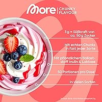 MORE NUTRITION Chunky Flavour Vanilla Perfection 150 g — Bild 3