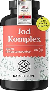 Nature Love Jod Komplex 180 Kapseln Test & Bewertung