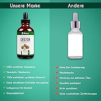Kanzy Rizinusöl Bio Kaltgepresst 100ml — Bild 7