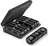JIUFOXINO Tablettenbox 7 Tage 3 Fächer — Bild 1