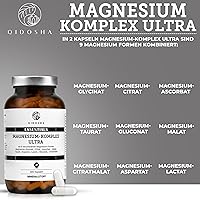 QIDOSHA Magnesium Komplex 300 Kapseln (300mg) — Bild 2