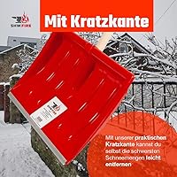 SHW-FIRE Schneeschieber 40 cm — Bild 6