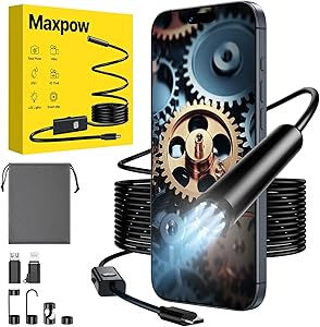 Maxpow DN200 Endoskopkamera 5m Test & Bewertung