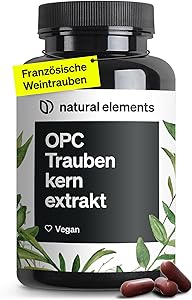 natural elements OPC Traubenkernextrakt 240 Kapseln Test & Bewertung