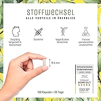 NATURTREU Stoffwechsel Kapseln 120 Stück — Bild 3