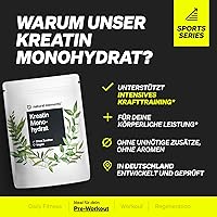 natural elements Kreatin Monohydrat 500g — Bild 3