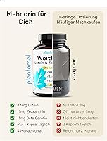 plantomol Weitblick Lutein Zeaxanthin 120 Kapseln — Bild 7