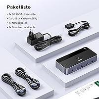 UGREEN KVM Switch 55851 DP 2x2 — Bild 8