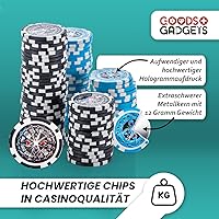 GOODS+GADGETS Profi Pokerset 300 Chips — Bild 5