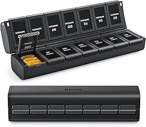 AUVON Faltbare Tablettenbox 7 Tage AM/PM Test & Bewertung