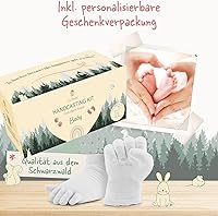 SOULBABY Gipsabdruck-Set Baby Hand und Fuß (4 Abdrücke) — Bild 5