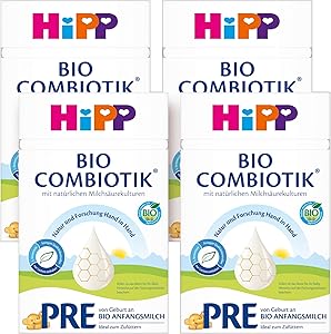 HiPP PRE Bio Combiotik 4 x 600g Test & Bewertung
