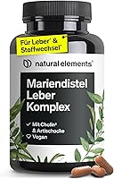 natural elements Mariendistel Leber Komplex 120 Kapseln — Bild 1