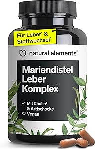 natural elements Mariendistel Leber Komplex 120 Kapseln Test & Bewertung