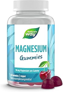 Nature's Way Magnesium Gummies 180mg (60 Stück) Test & Bewertung