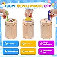 Montessori 3-in-1 Holzspielzeug 2DBT3-1 — Bild 2