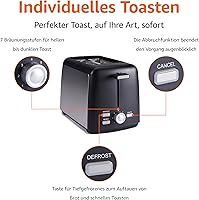 Amazon Basics 2-Scheiben-Toaster TA01318B-GS — Bild 2
